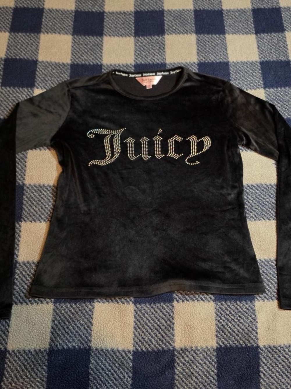 Y2k mcbling style juicy couture sleepwear shirt